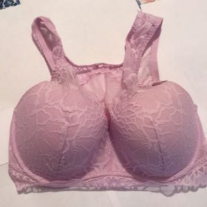 Victoria’s Secret PINK lace bralette.